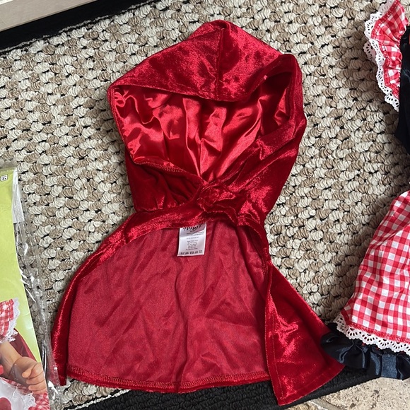 Spirit Red Riding Hood costume. New! O / 6 months. - Picture 6 of 8